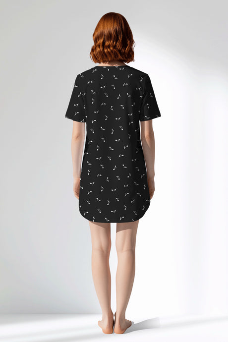 Woman Polyviscon Ritmica Pocket Detail Tunic - ROTASYON - Image 3