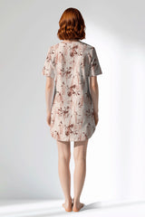 Woman Polyviscon Selvine Pocket Detail Tunic - ROTASYON - Image 3