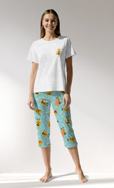 Woman Supreme Nera Capri Set - B-KAR MELANJ - Image 1