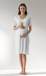 Woman Supreme Nera Pregnant Tunic - B-KAR MELANJ - Image 1
