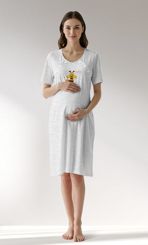 Woman Supreme Nera Pregnant Tunic - B-KAR MELANJ - Image 1