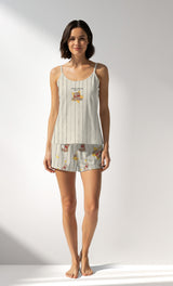 Woman Supreme Bear Thin Strap Short Set - ROTASYON - Image 3