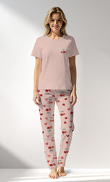 Woman Supreme Cherrybear Pyjama Set - A-13-1404 - Image 1