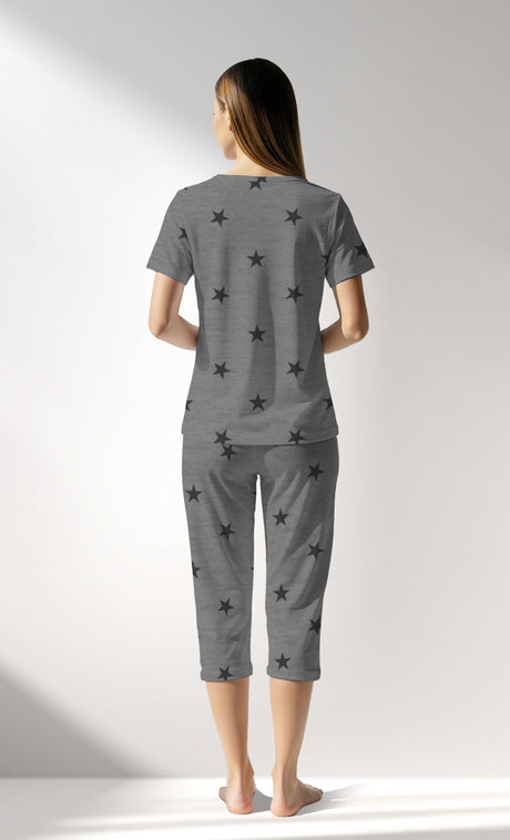 Woman Supreme Supernova Capri Set - A-ROTASYON (GRI ZEMIN) - Image 3