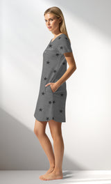 Woman Supreme Supernova Pocket Detail Tunic - A-ROTASYON (GRI ZEMIN) - Image 2