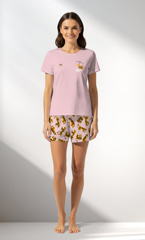Woman Supreme Tigercomfor Short Set - 12-1310 - Image 1
