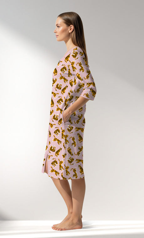 Woman Supreme Tigercomfor Home Dress - ROTASYON - Image 2