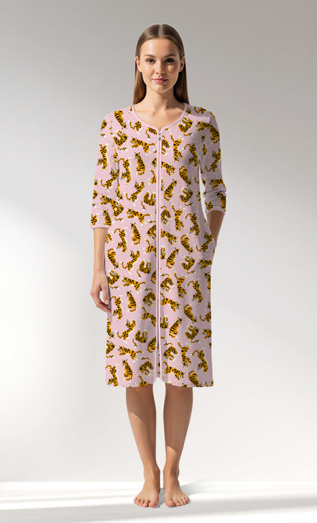 Woman Supreme Tigercomfor Home Dress - ROTASYON - Image 1