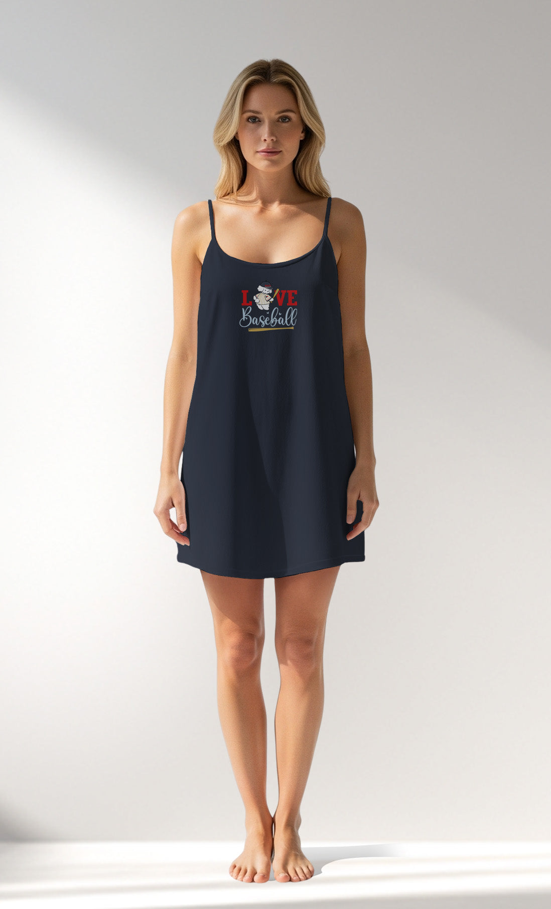 Woman Supreme Sleeclub Thin Strap Tunic - B-19-3923 - Image 1