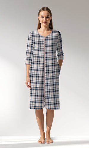 Woman Supreme Plaidwing Home Dress - ROTASYON - Image 1