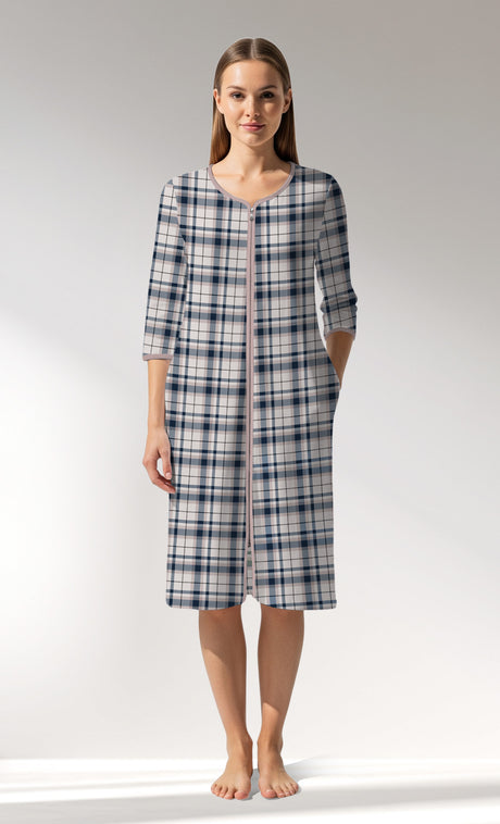 Woman Supreme Plaidwing Home Dress - ROTASYON - Image 1