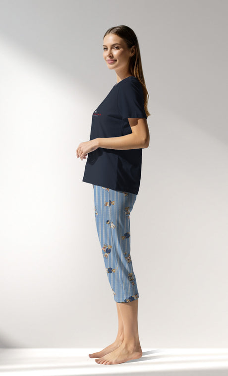 Woman Supreme Polobear Capri Set - B-19-3923 - Image 2