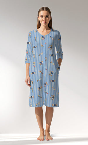 Woman Supreme Polobear Pocket Detail Home Dress - ROTASYON - Image 1
