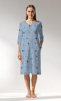 Woman Supreme Polobear Pocket Detail Home Dress - ROTASYON - Image 1
