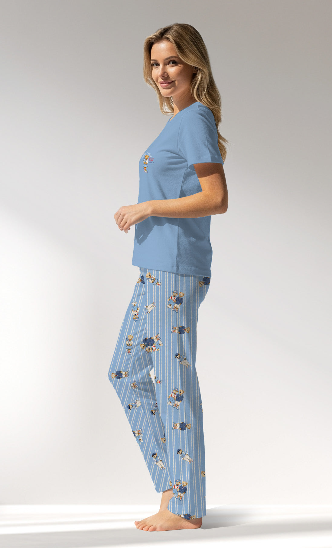 Woman Supreme Polobear Pyjama Set - A-14-4121 - Image 2