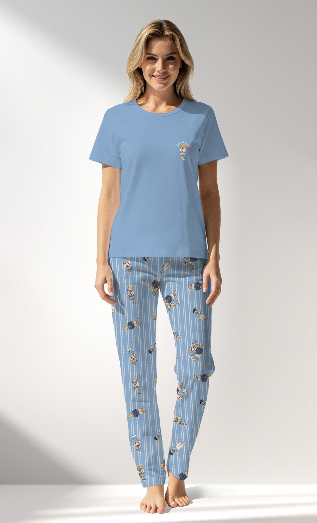 Woman Supreme Polobear Pyjama Set - A-14-4121 - Image 1