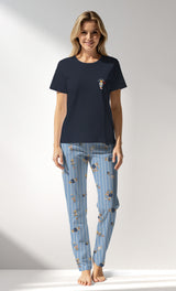 Woman Supreme Polobear Pyjama Set - B-19-3923 - Image 1