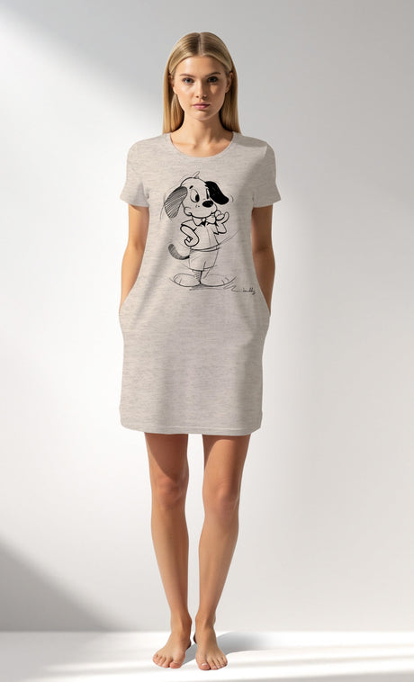 Woman Supreme Buddy Pocket Detail Tunic - BEJ MEL - Image 1