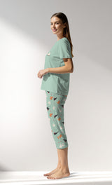 Woman Supreme Baliko Capri Set - A-13-6008 - Image 2
