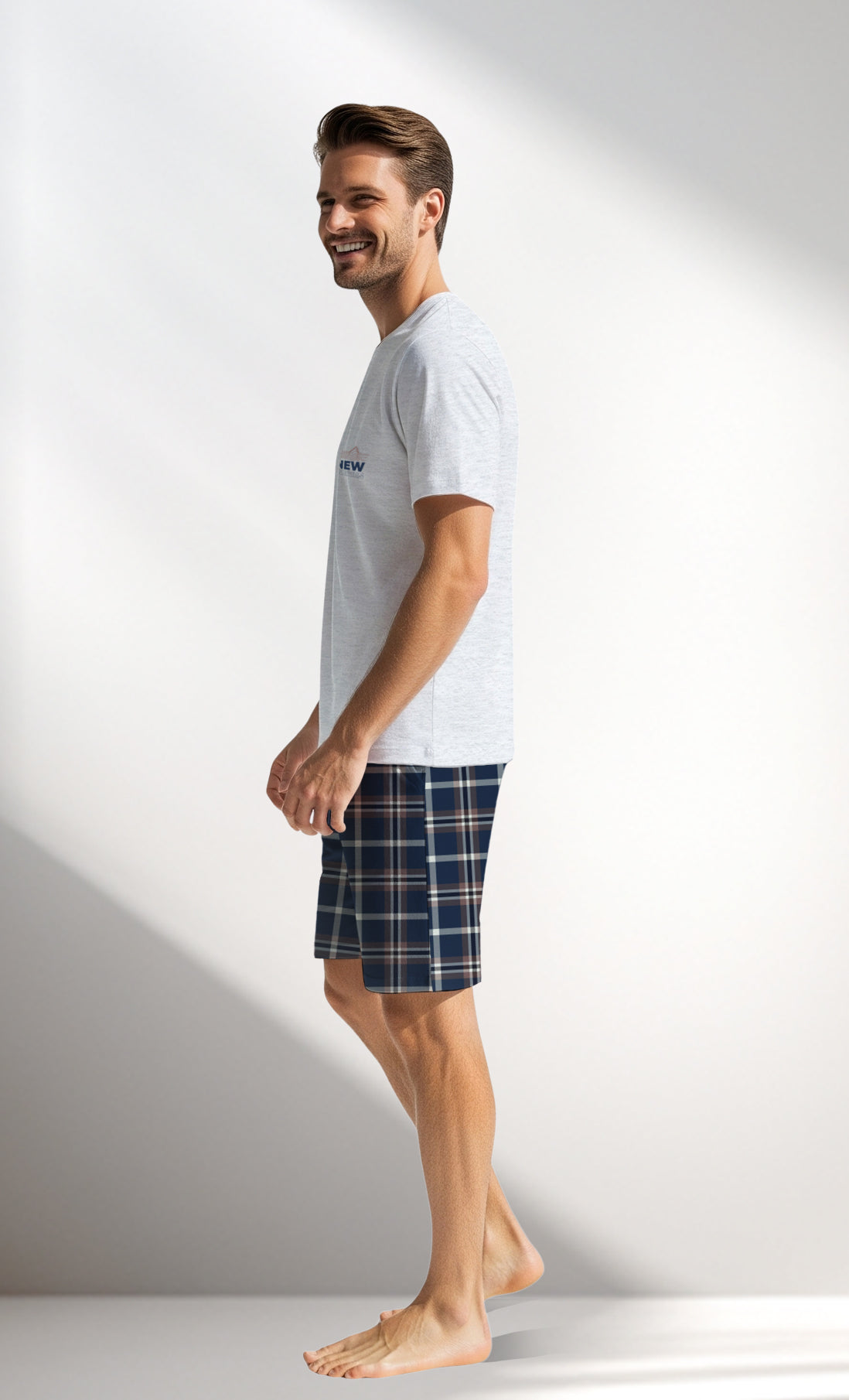 Man Supreme NewVision Short Set - B-KAR MELANJ - Image 2