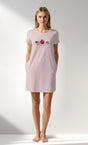 Woman Supreme CoffeTime Pocket Detail Tunic - PEMBE - Image 1