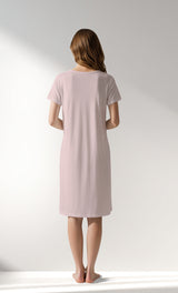 Woman Supreme CoffeTime Pregnant Tunic - PEMBE - Image 3