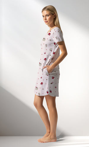 Woman Supreme CoffeTime Pocket Detail Tunic - ROTASYON - Image 2