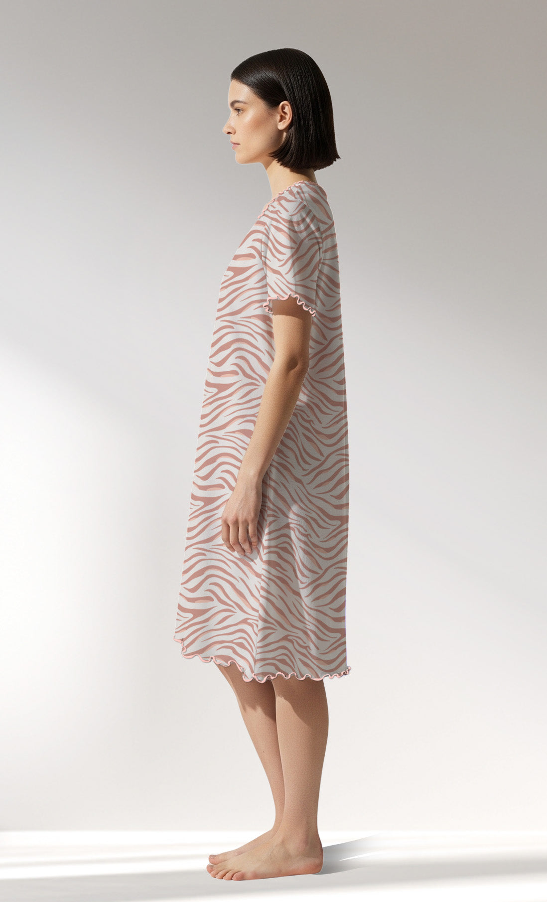 Woman Supreme Cutetiger Short Sleeve Tunic - ROTASYON - Image 2
