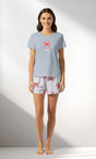 Woman Supreme Crabbing Short Set - A-13-4103 - Image 1