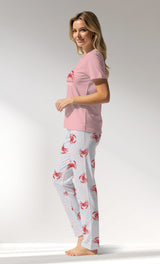 Woman Supreme Crabbing Pyjama Set - B-12-1708 - Image 2