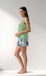Woman Supreme HappyParrot Thick Strap Short Set - B-13-0221 - Image 2