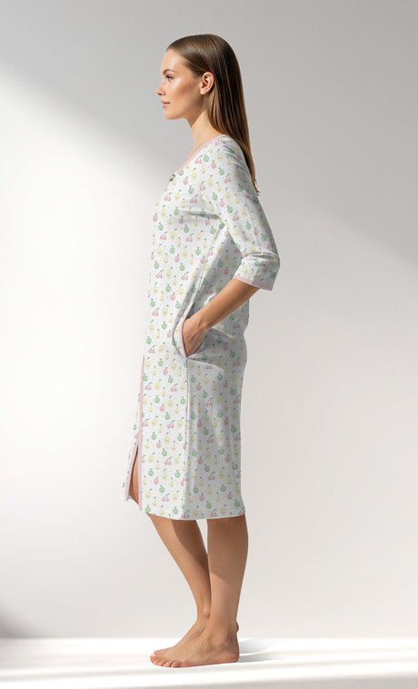 Woman Supreme JuicyMood Pocket Detail Home Dress - ROTASYON - Image 2