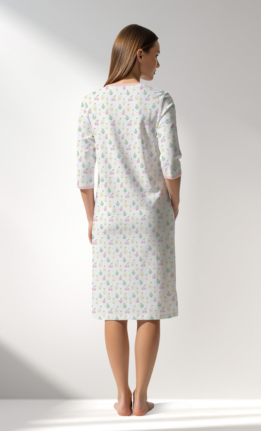 Woman Supreme JuicyMood Pocket Detail Home Dress - ROTASYON - Image 3