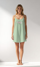 Woman Supreme JuicyMood Thin Strap Tunic - B-A.YESIL - Image 1