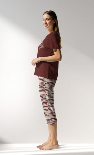 Woman Supreme DayDream Capri Set - B-19-1337 - Image 2